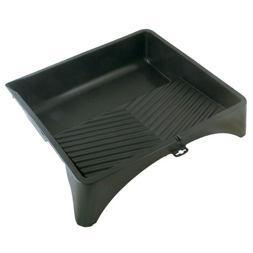 15" Black Plastic Paint Tray
