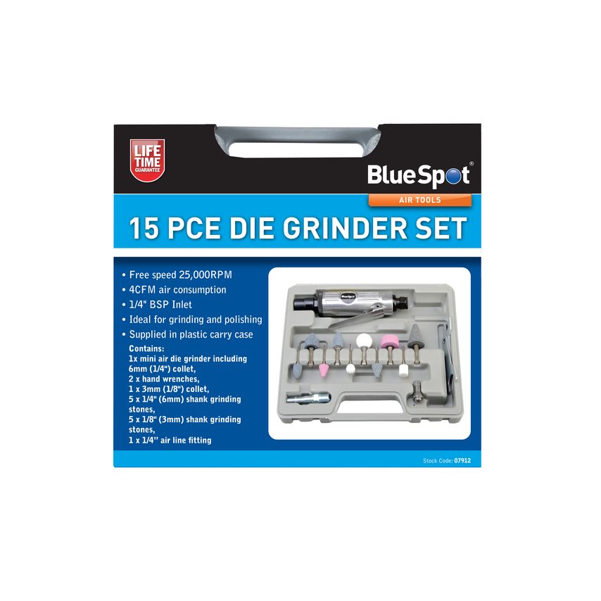 15 Piece Die Grinder Set