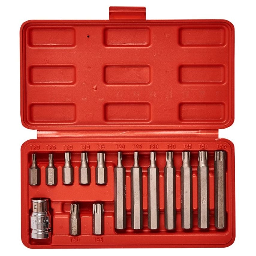15 Piece Torque Bit and Socket Set