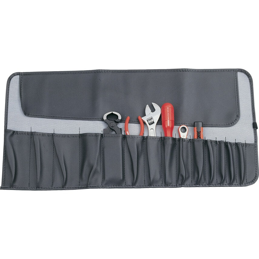 15 Pleated Pocket Tool Roll