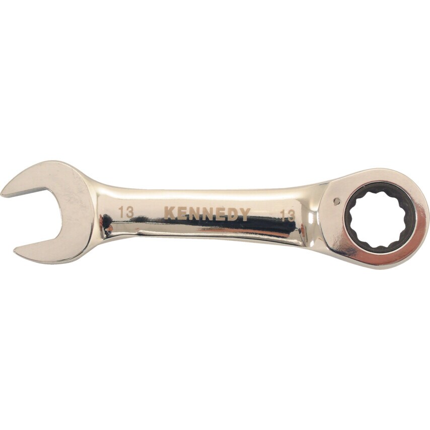 15mm Short Ratchet Combination Wrench