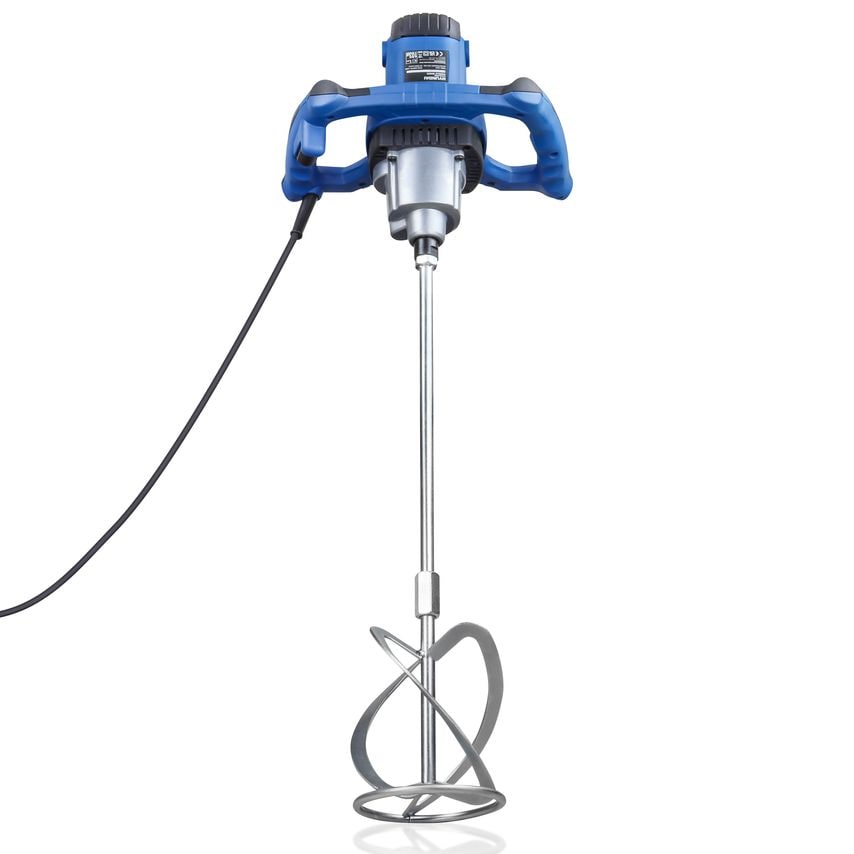 1600W Electric Paddle Mixer with 5 Piece Trowel Set 230v/240v