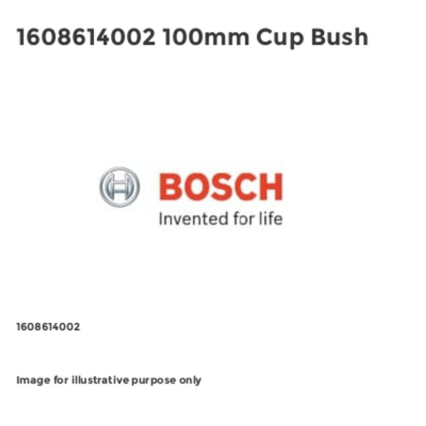 1608614002 100mm Cup Bush