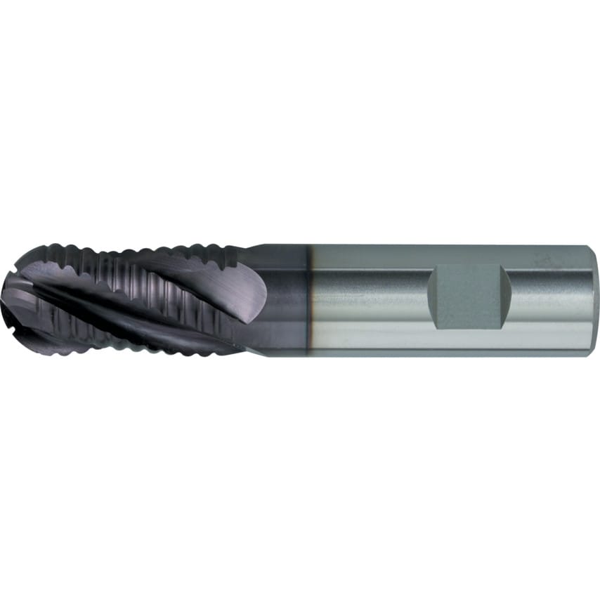 16.0 Weldon Ball Nose Die Sinking Cutter-TiCN-8% CO