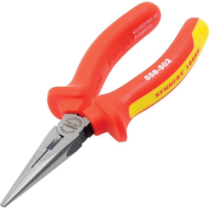 160mm/6.3/8" Pro-torq S/Nose Plier 1000V Ins