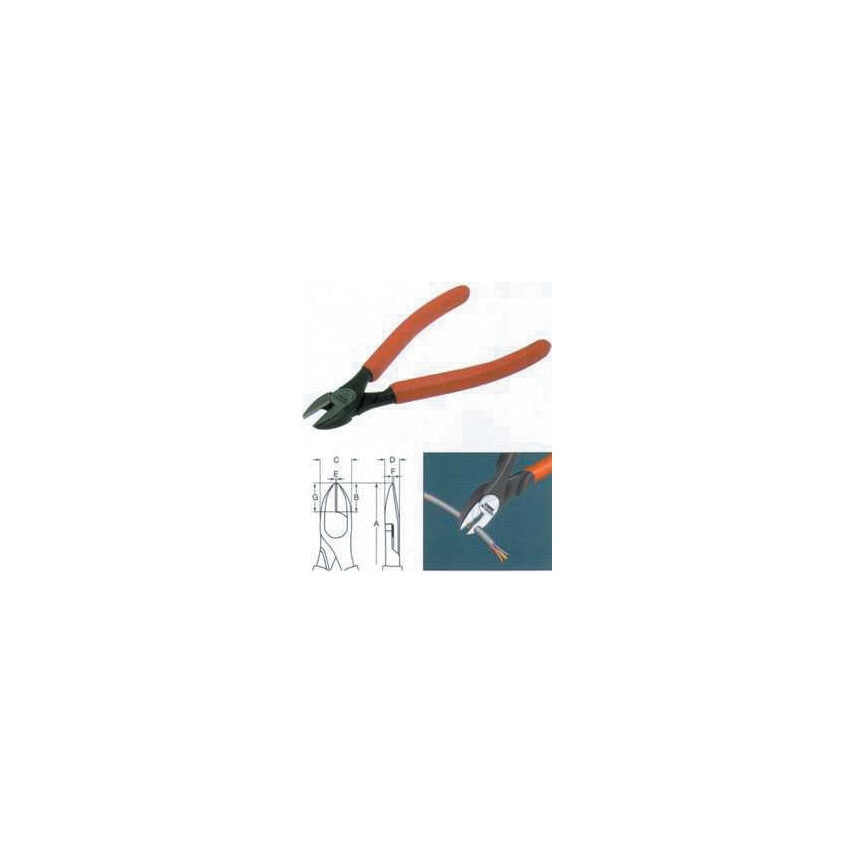 160mm Side Cutters, 3.8mm Cutting Capacity