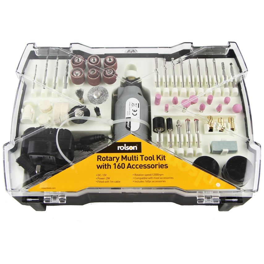 160pc Mini Rotary Tool Kit
