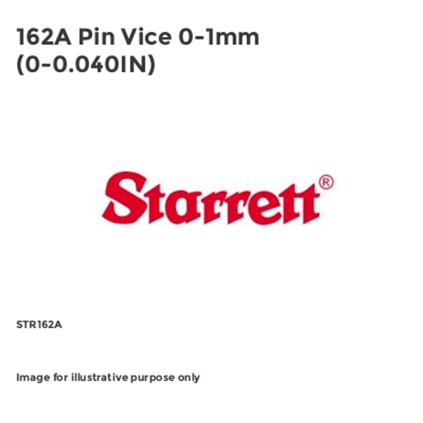 162A Pin Vice 0-1mm (0-0.040IN)