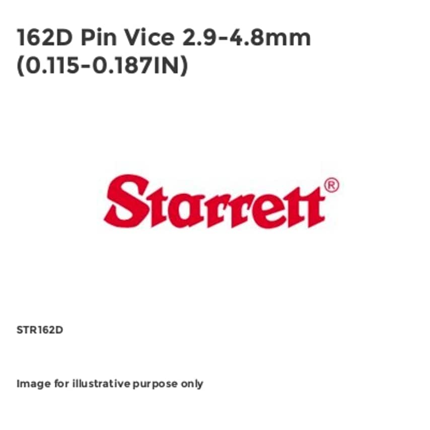 162D Pin Vice 2.9-4.8mm (0.115-0.187IN)