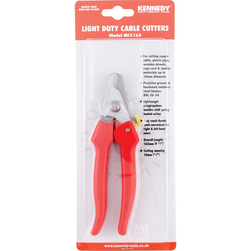 165mm/6.1/2" Light Duty Cable Cutters