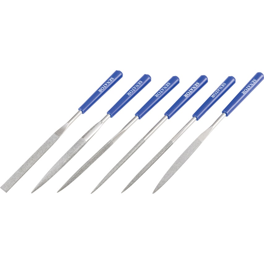 16CM 150 Diamond File Set (6-Pcs)