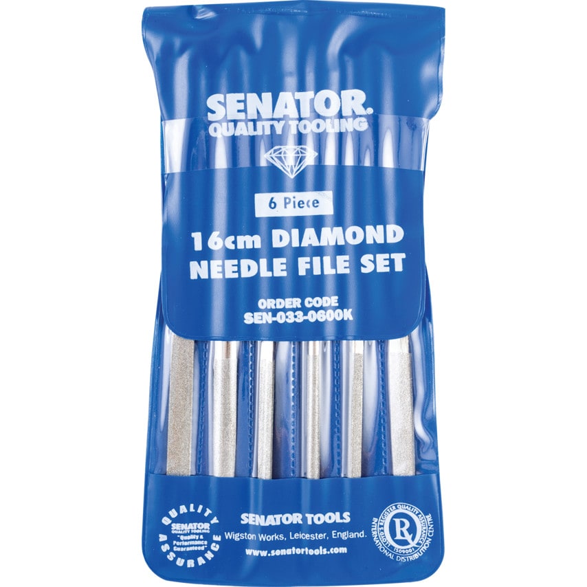 16CM 150 Diamond File Set (6-Pcs)