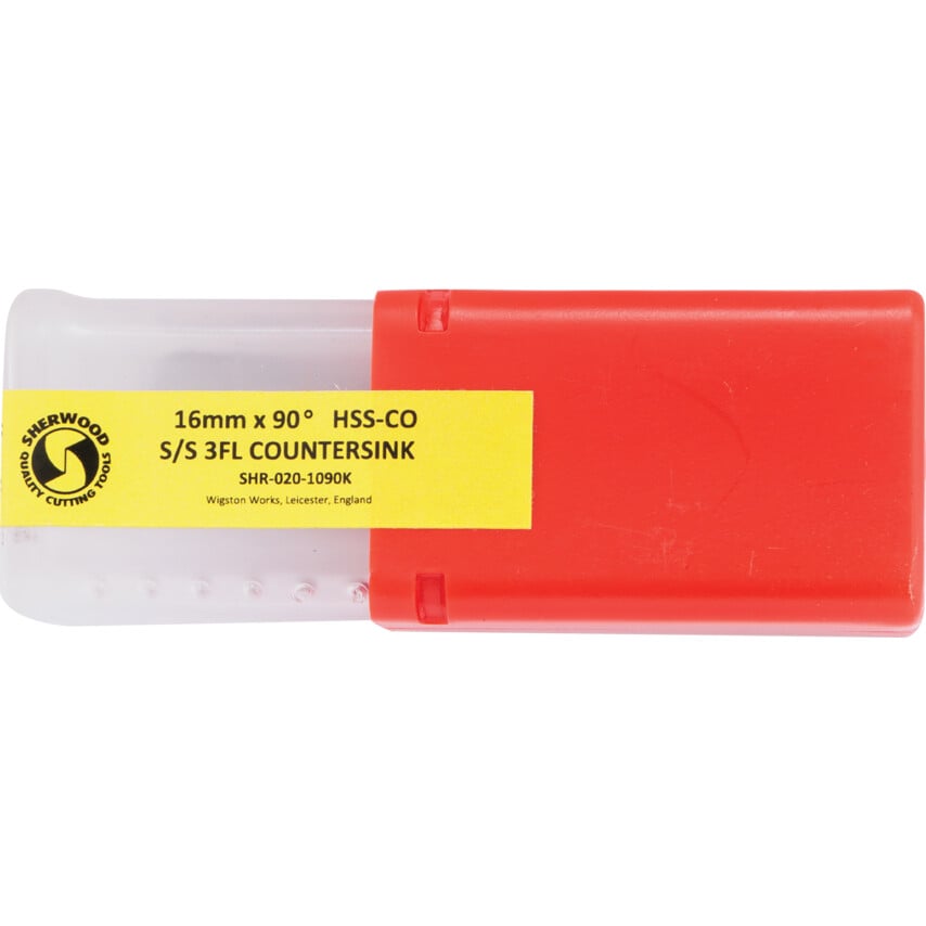 16MM 90DEG HSS-Cobalt 3FL S/S Countersink
