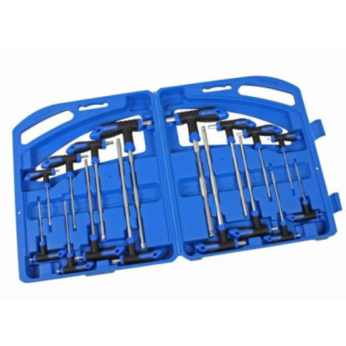 16 Piece T Handle Hex Ball & TORX Set