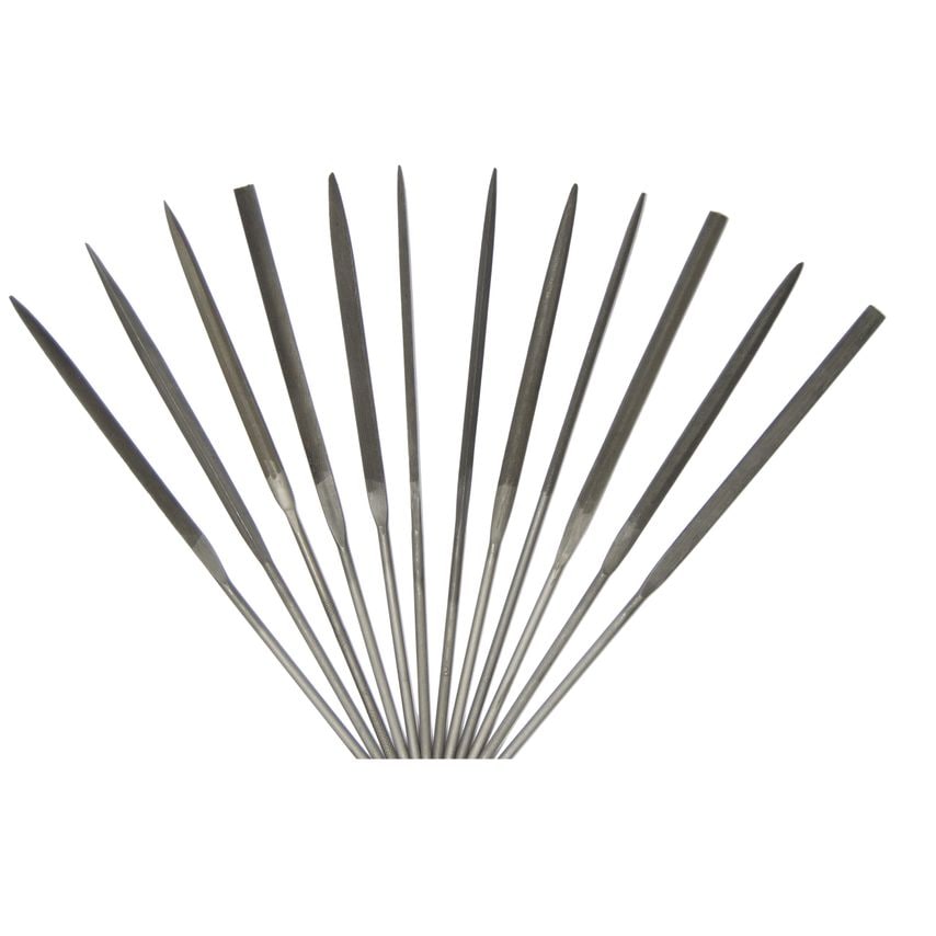 16cm CUT2 12 Needle File Set