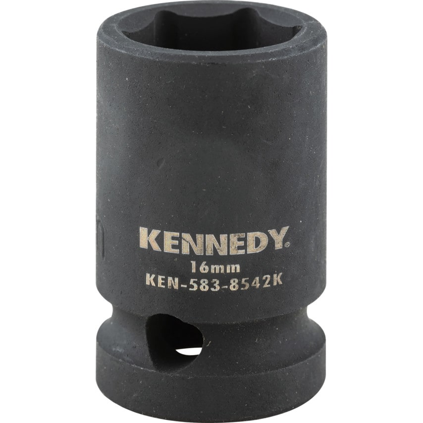 16mm Impact Socket 1/2" Square Drive