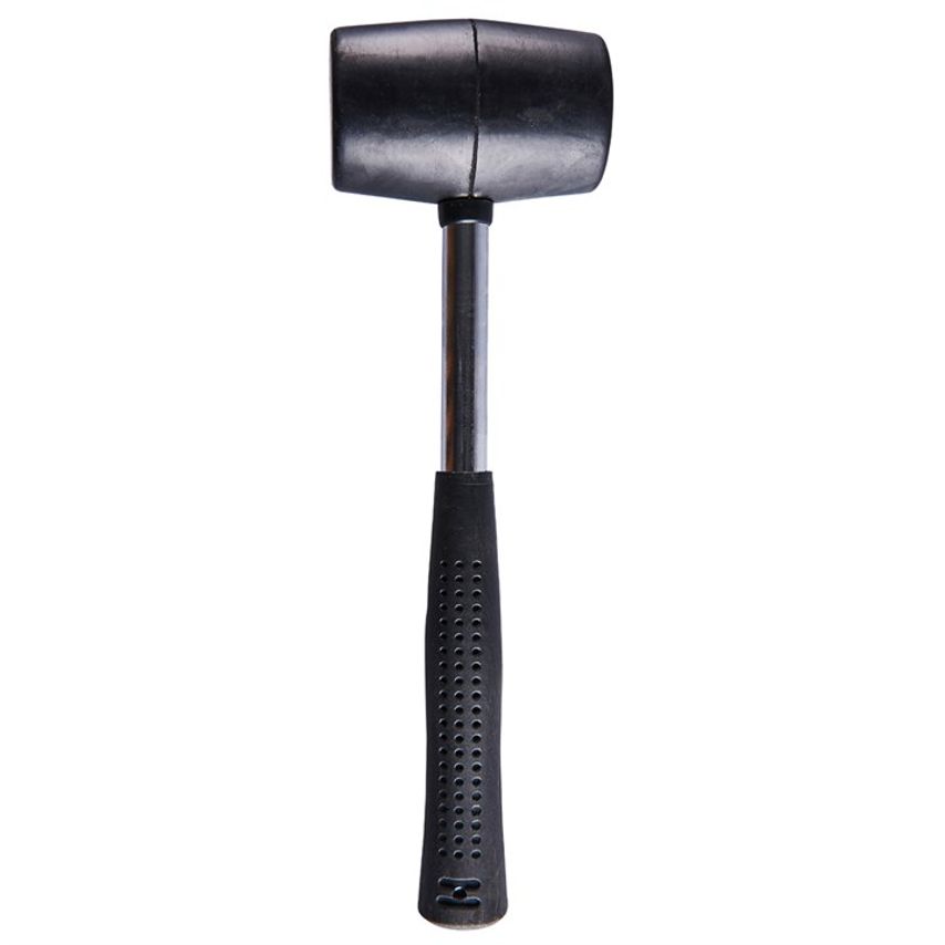 16oz (450g) Rubber Mallet with Steel Shaft