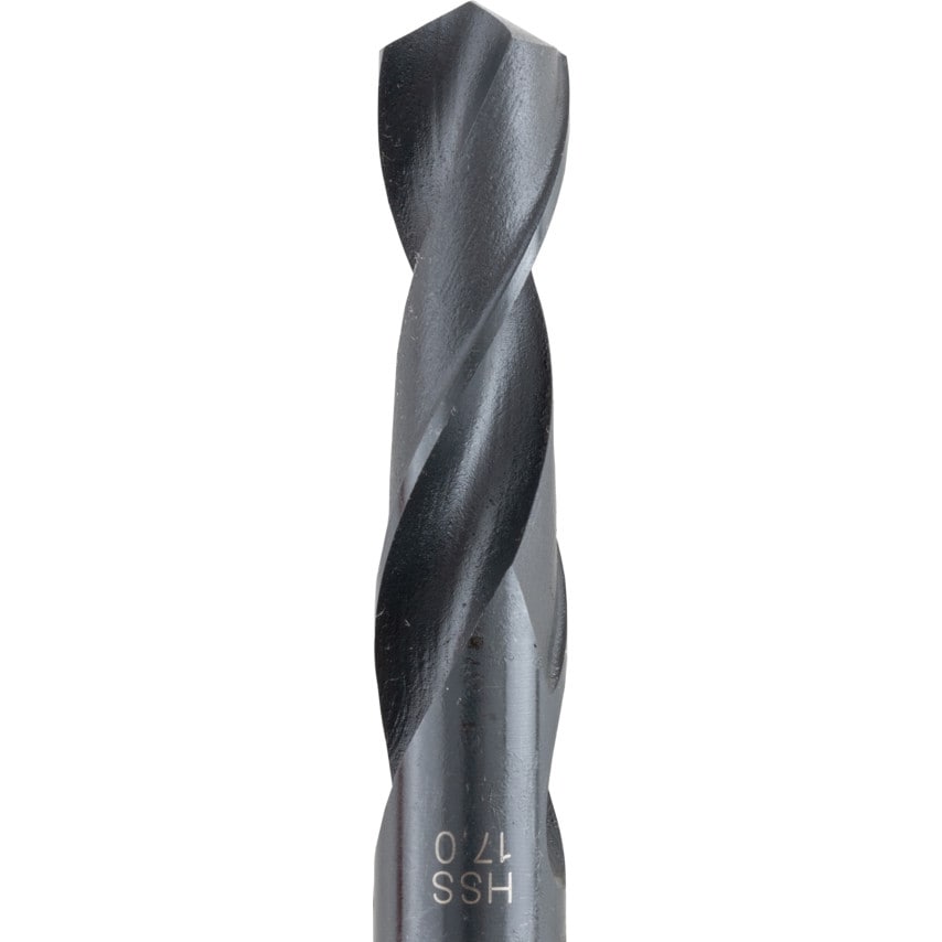 17.00MM HSS 1/2" Parallel Shank Drill