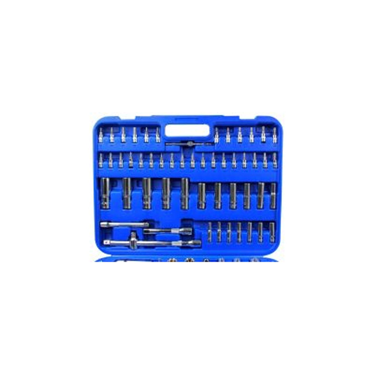 172 Piece Super Lock 1/4in 3/8in 1/2in Drive Metric Socket Set