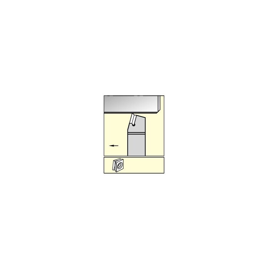 1.77120L100 Fix-Perfect Holder W20, 0MM L12