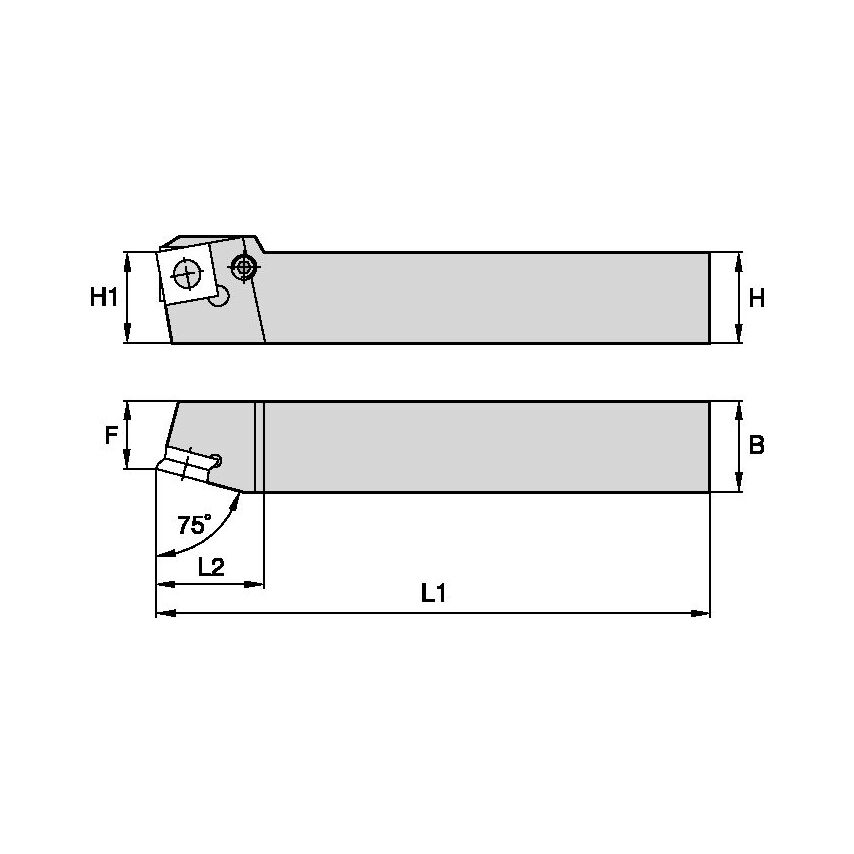 1.77120L100 Fix-Perfect Holder W20, 0MM L12
