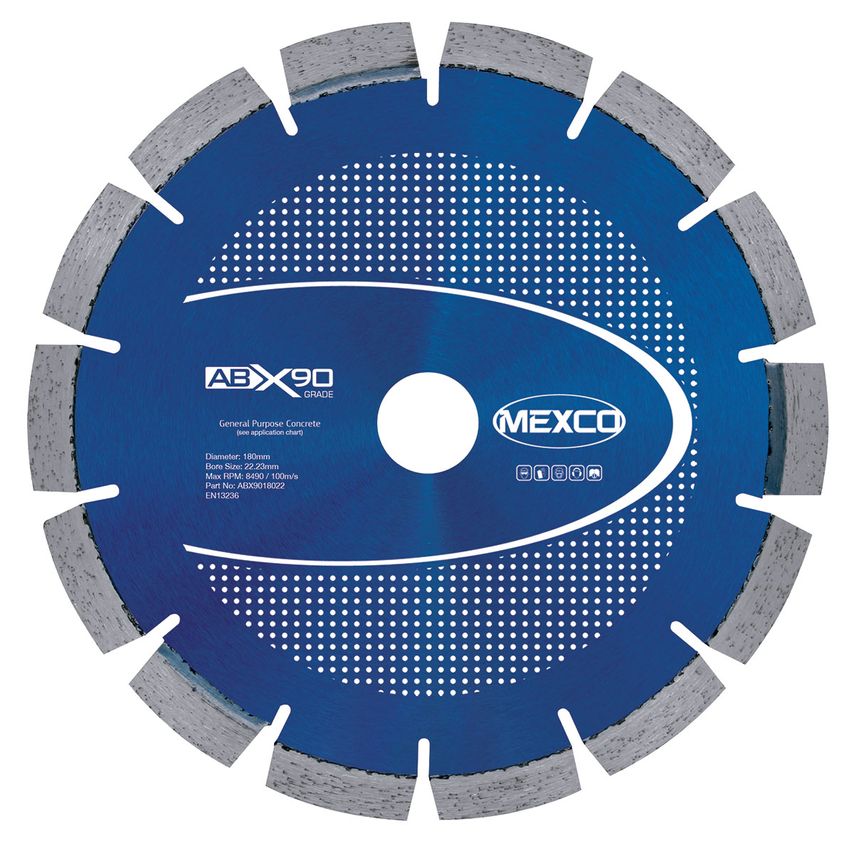 180mm ABX90 Abrasive Material Diamond Blade
