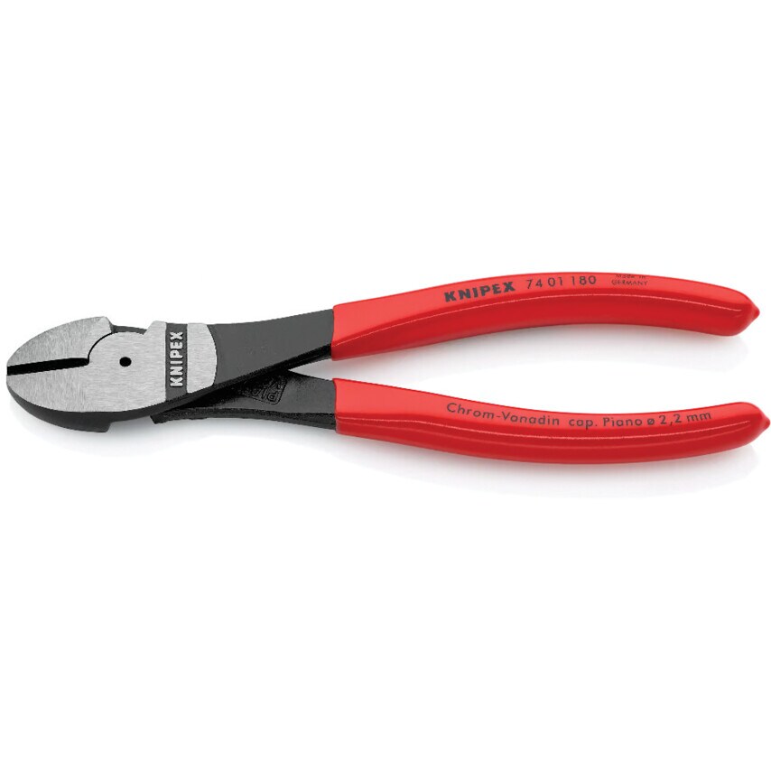 180mm Side Cutters, 3.8mm Cutting Capacity
