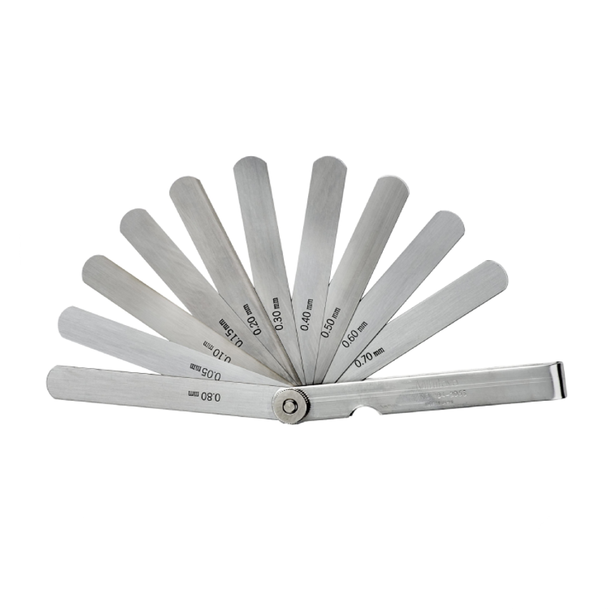 184-306S Thickness Gauge 10 Leaves 0.05-0.8mm