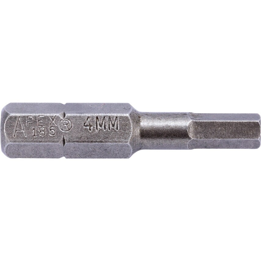 185-4mm 1/4" Hex Insert Bit