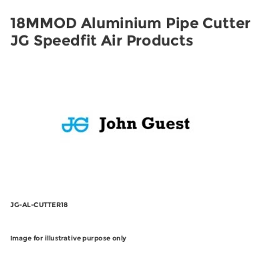 18MMOD Aluminium Pipe Cutter JG Speedfit Air Products