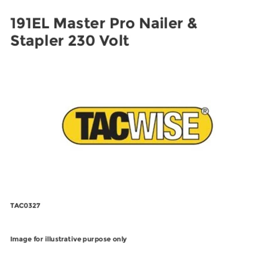 191EL Master Pro Nailer & Stapler 230 Volt