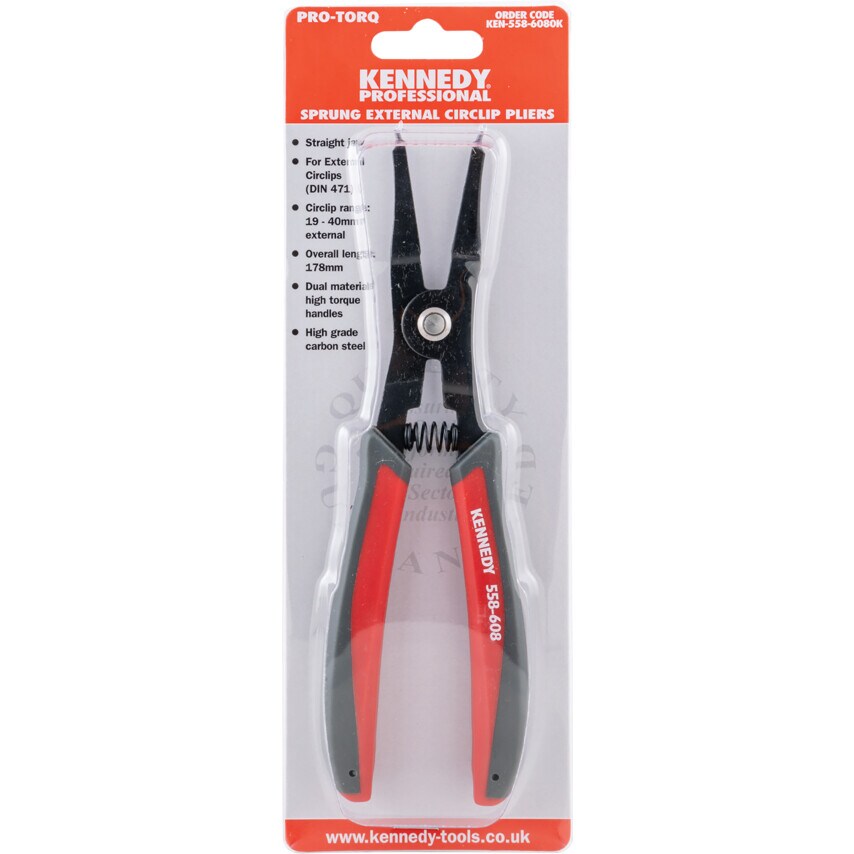 19-40mm External Circlip Pliers