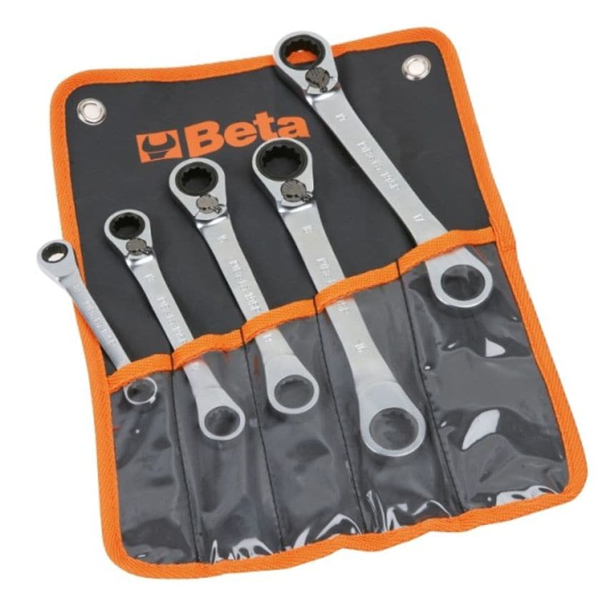 195P/B5-5 Wrench 195P In Wallet Set of 5