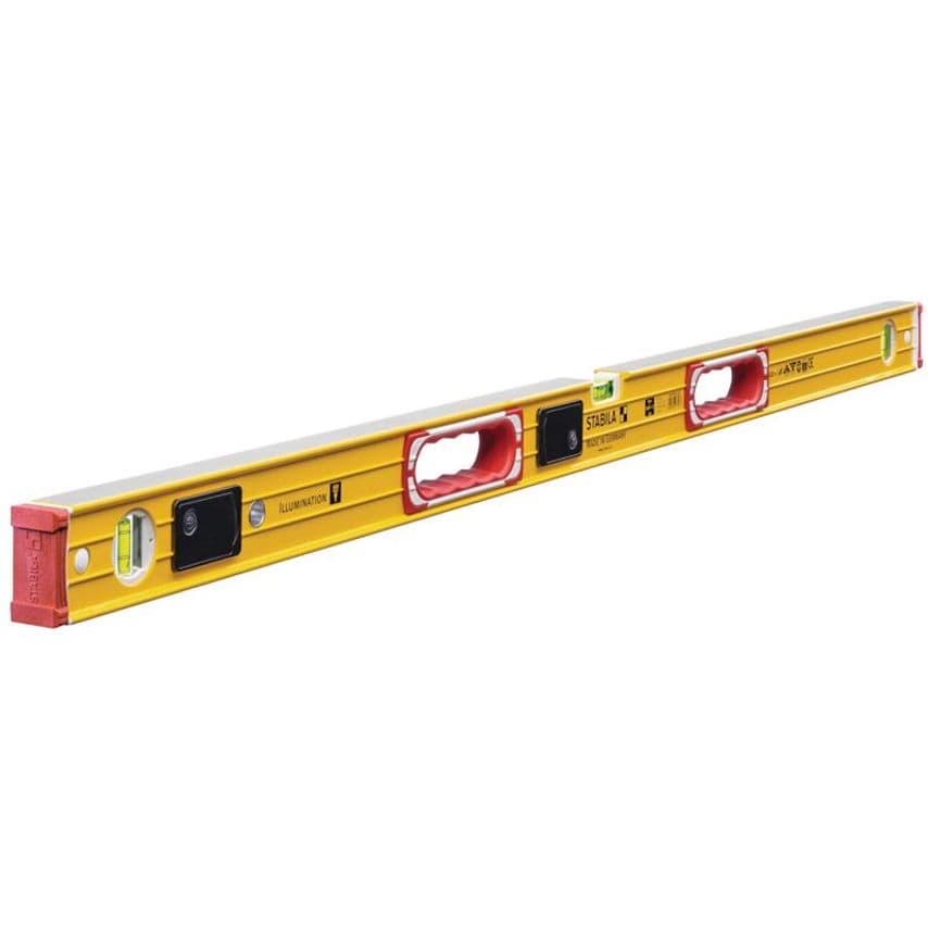 196-2 LED Illuminated Spirit Level 3 Vial 17393 122cm STB1962LED48