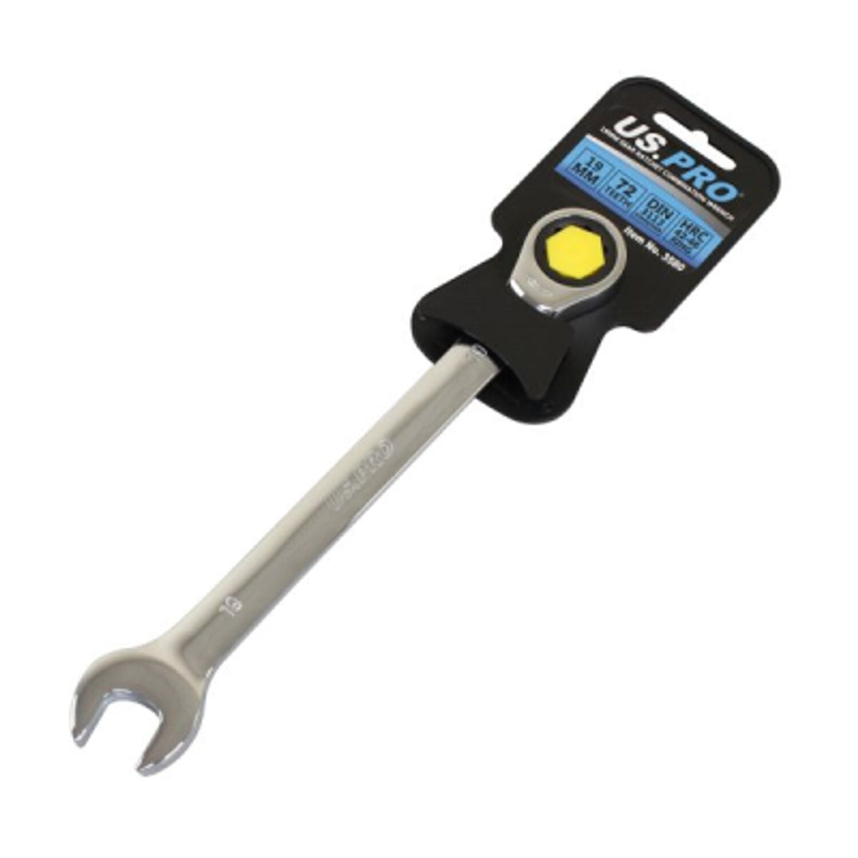 19MM Gear Ratchet Combination Spanner Wrench