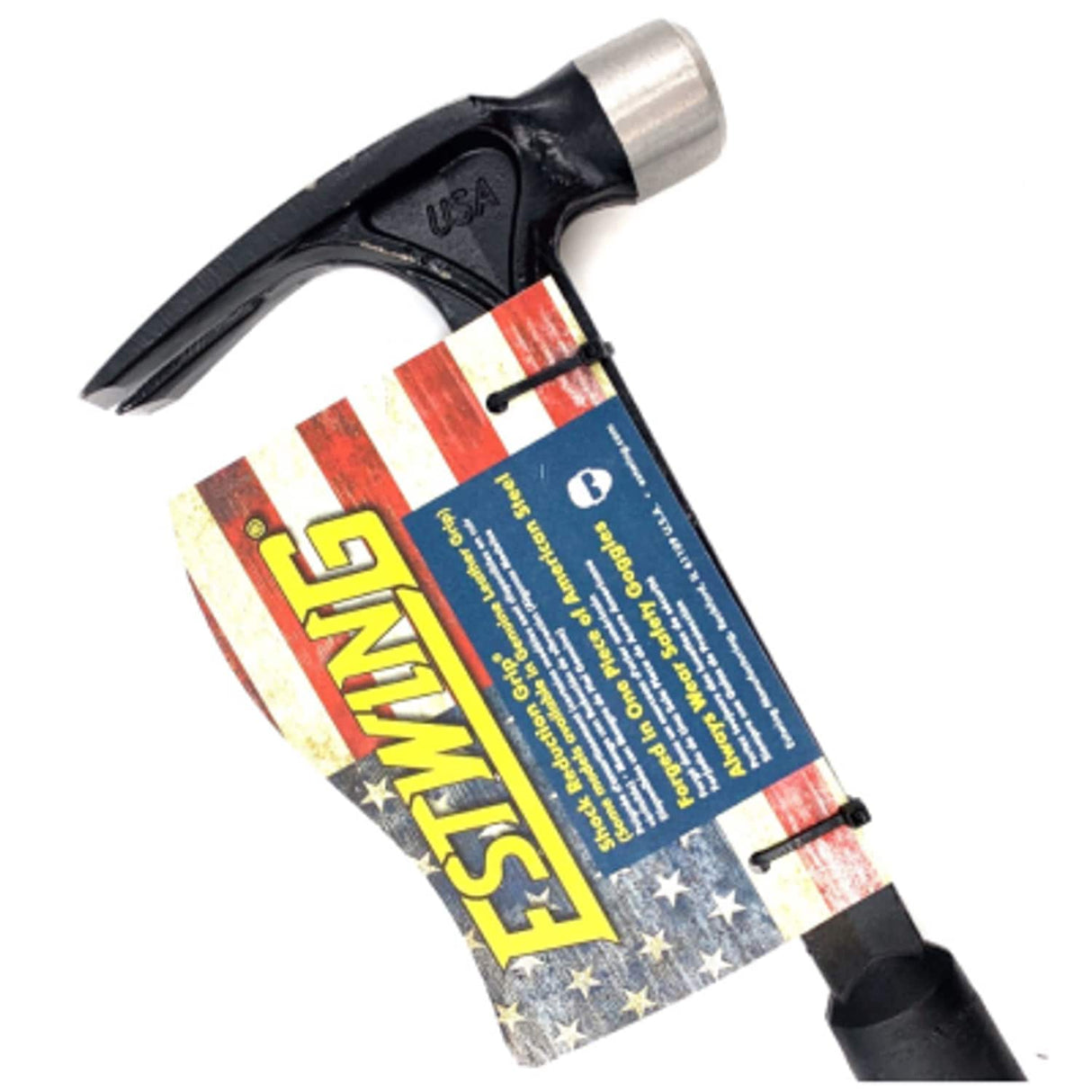 19OZ Ultra Series Black Framing Hammer Smooth Face Vinyl Grip EB/19S