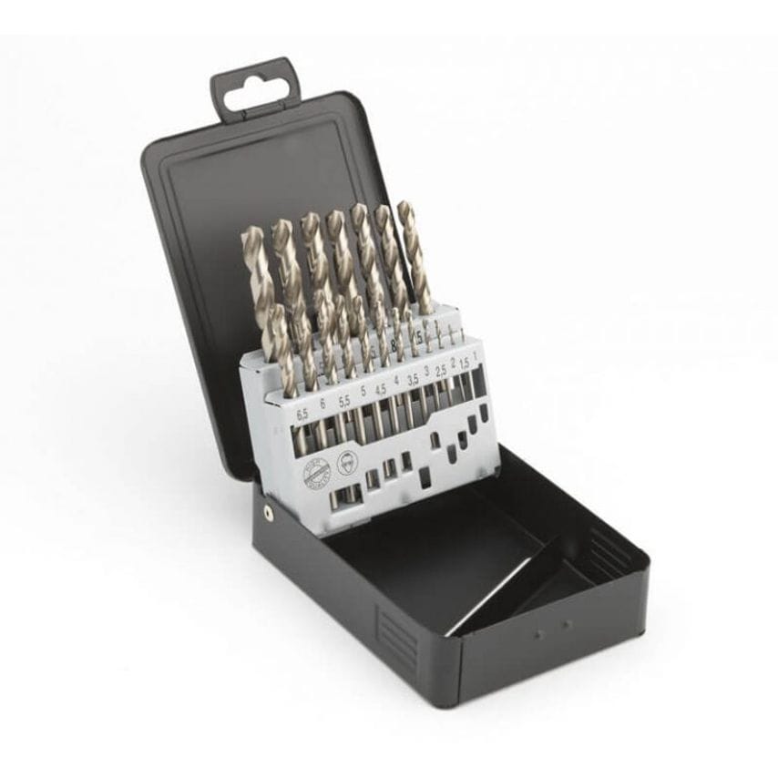 19 PC HSS Drill Set - Flute Ground - Ctc 82075060