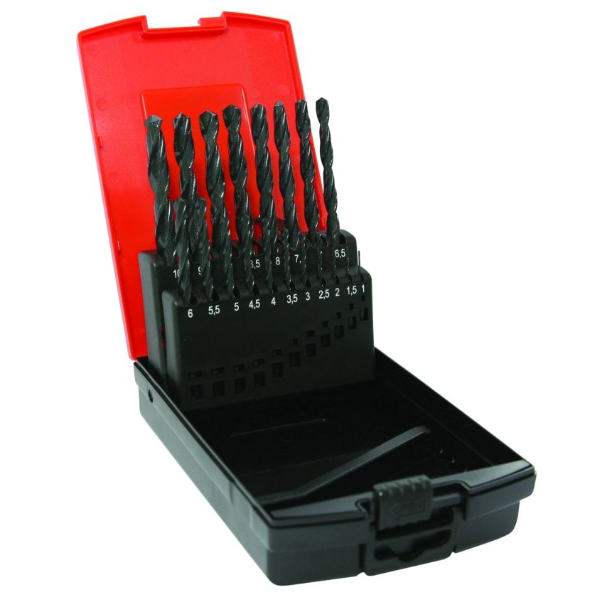 19 Piece HSS Twist Drill Set *