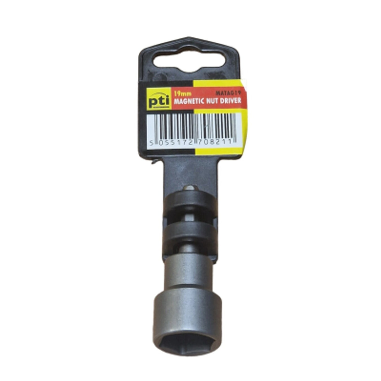 19mm x 65mm Magnetic Nut Driver with Hanging Tag
