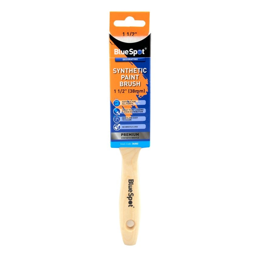 1 1/2" (38mm) Synthetic Paint Brush