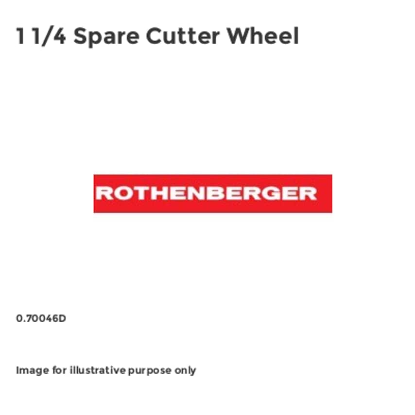 1 1/4 Spare Cutter Wheel