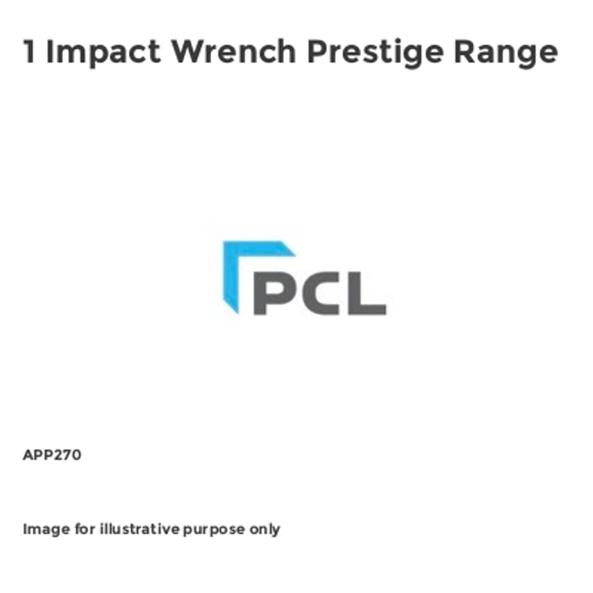 1 Impact Wrench Prestige Range