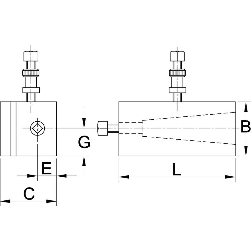 1 Morse Taper Toolholder for Type T.1 Toolpost