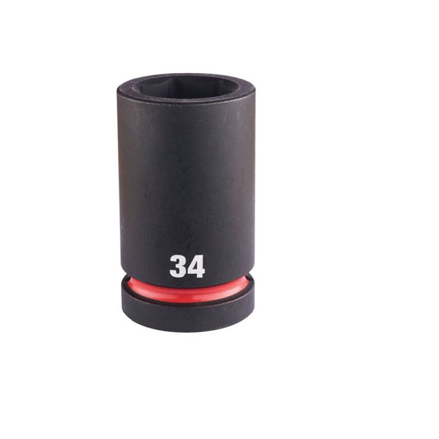 1" Sq Drive Shockwave Impact Socket 34mm Deep-Ii