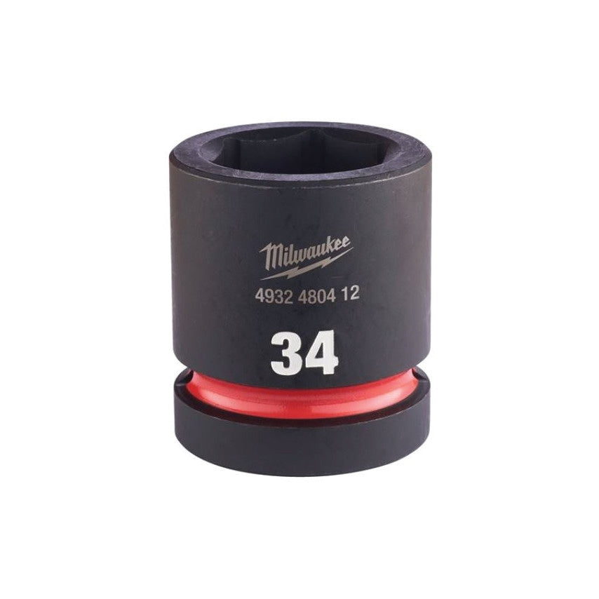 1" Sq Drive Shockwave Impact Socket 34mm Std-Ii