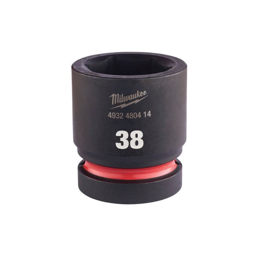 1" Sq Drive Shockwave Impact Socket 38mm Std-Ii