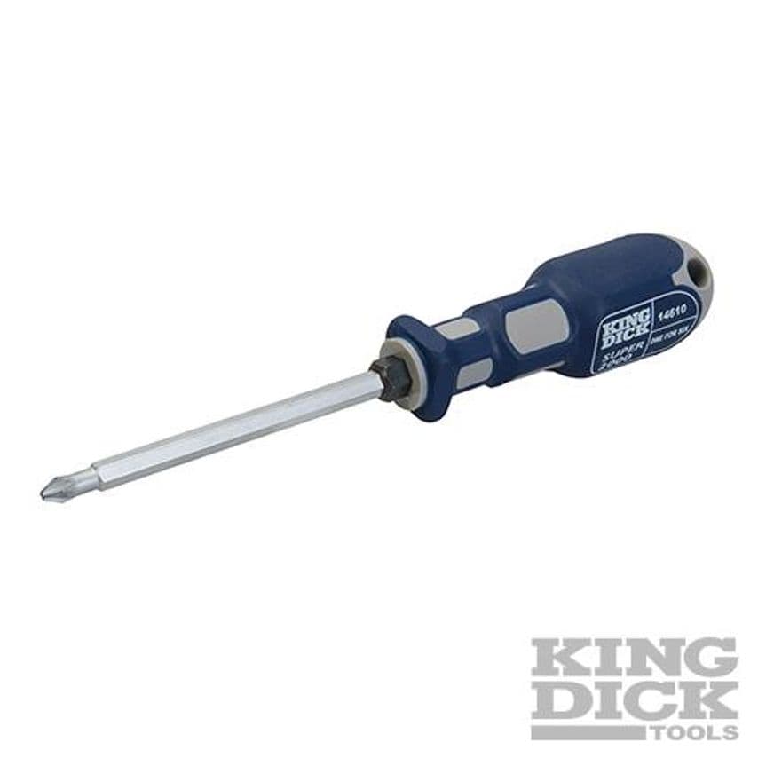 1-for-6 Screwdriver 100mm PZ1, PZ2, PZ3 & PH1, PH2, PH3