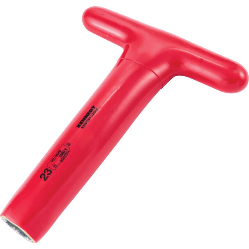 200 x 23mm Insulated T-Socket Wrench 1000 V - DIN 7440