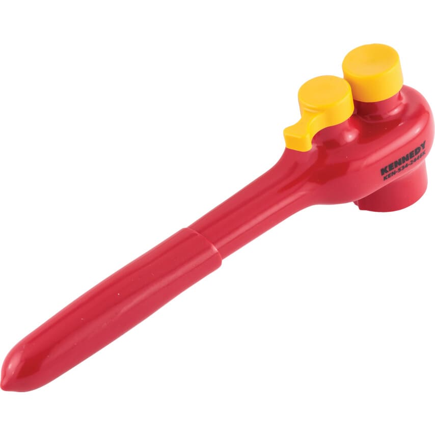 200mm Insulated Reversible Ratchet 1/4" Sq/Dr - 1000V