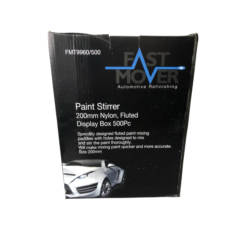 200mm Plastic Paint Stirrers, FluteD, 500pcs